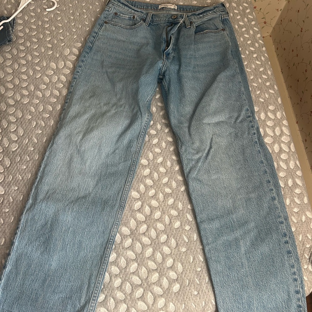 Abercrombie & Fitch Light Blue Denim